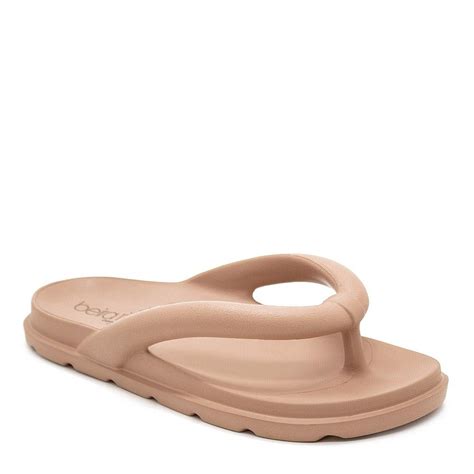 Chinelo Nuvem De Dedo Beira Rio Nude Bege