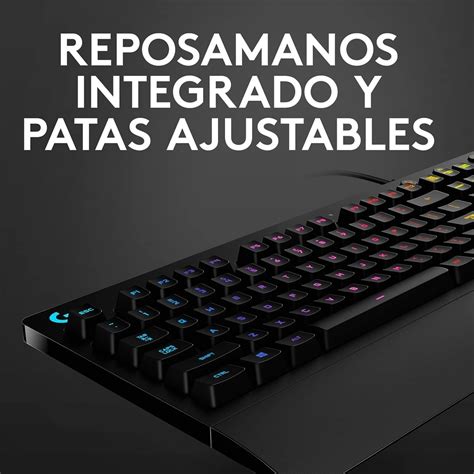 Logitech G G213 Prodigy Teclado Con Iluminación Rgb Para Gaming