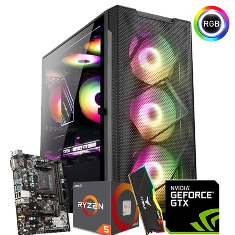 Amd Ryzen 5 3500x Gtx 1650 16gb Ram Gaming Build Ryzen 3500x