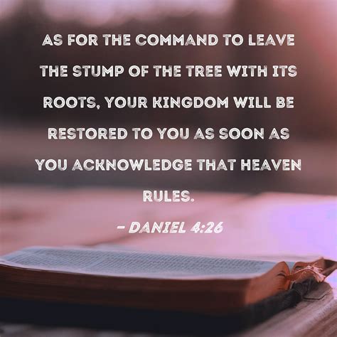 Daniel Chapter 4 Tree