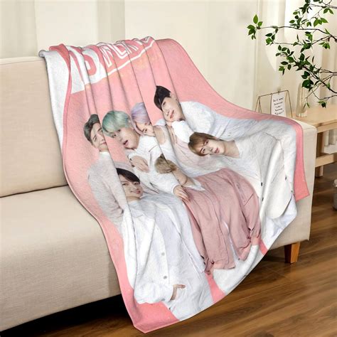 Amazon Kpop Blanket Ultra Soft Flannel Throw Blanket Merchandise