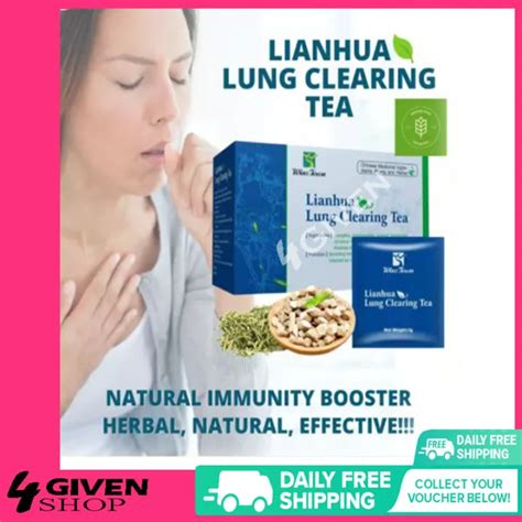 Herbal Tea L Anhua Lung Clearing Tea Bag Box Lazada Ph