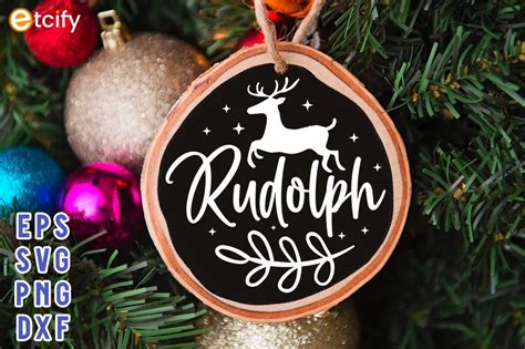 Rudolph Reindeer Names Svg Sign Graphic By Etcify · Creative Fabrica