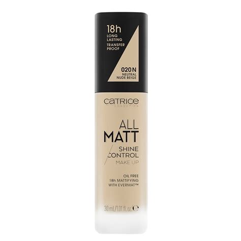 Ripley BASE MAQUILLAJE CATRICE ALL MATT SHINE CONTROL NEUTRAL NUDE