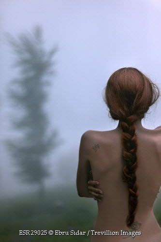 Trevillion Images Naked Tattooed Woman Outdoors Red Hair Woman Beautiful Redhead Naturist