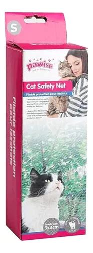 Malla De Seguridad Pawisa Para Gatos Ventana Nylon 3x2m Cuotas Sin Interés