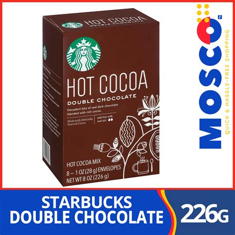 Starbucks Double Chocolate Hot Cocoa Mix G Shopee Philippines