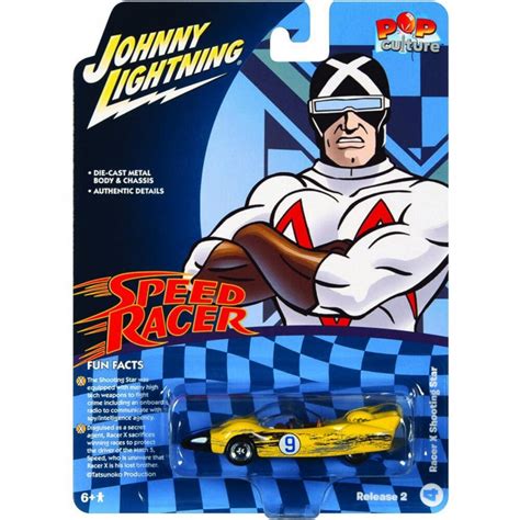 Mirax Hobbies Johnny Jlsp Speed Racer Shooting Star Yellow Worn