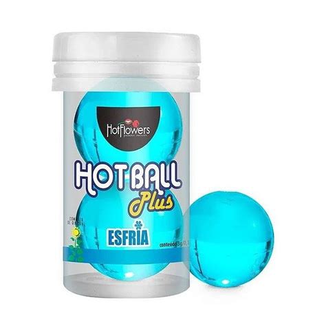 BOLINHA HOT BALL PLUS ESFRIA HOT FLOWERS Suzy Sex Shop Produtos