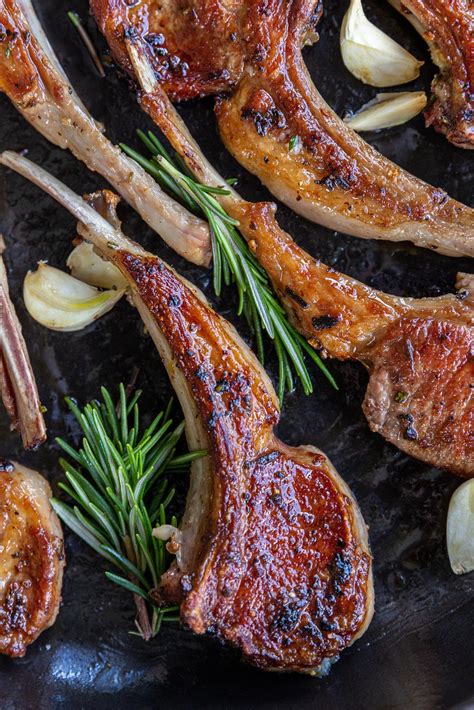 Easy Pan Fried Lamb Chops Momsdish