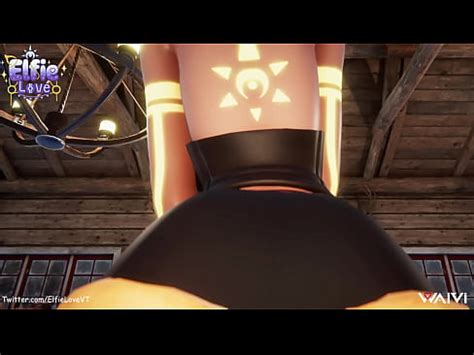 La Vtuber Hentai Elfie Love Juega Con Un Consolador Anal Debajo De La