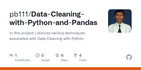 Github Pb111 Data Cleaning With Python And Pandas In This Project I