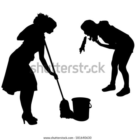 Sexy Cleaning Lady Over 277 Royalty Free Licensable Stock Illustrations And Drawings Shutterstock