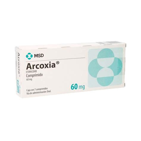 ARCOXIA 60 MG COMPRIMIDOS CAJA 7 Farmacia CHS