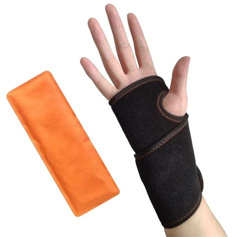 Wrist Ice Gel Pack Wrap For Hot Cold Therapy World Bio