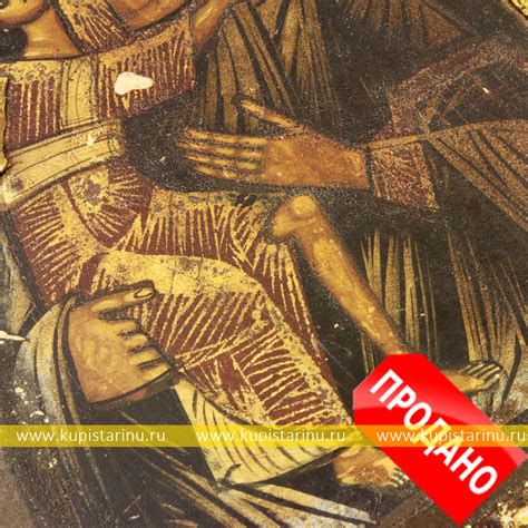 Купить старинную икону Богородицы Феодоровской DR0169 в Москве с ...