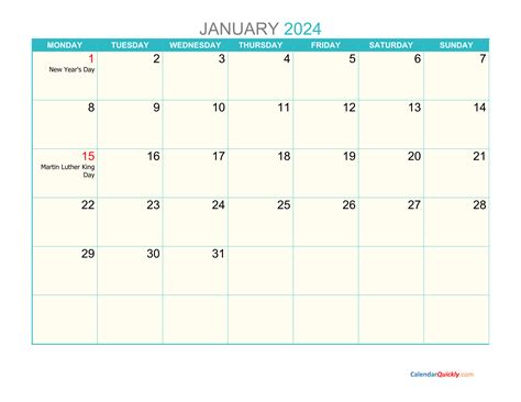 January 2024 Printable Calendar Free Full Page A Day Hedy Ralina