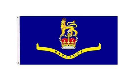 Barbados Governor General Flag With Eyelets
