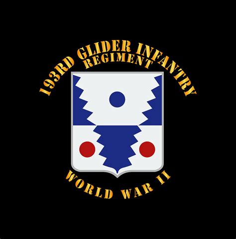 Army 193rd Glider Infantry Regiment Wwii Digital Art By Tom Adkins