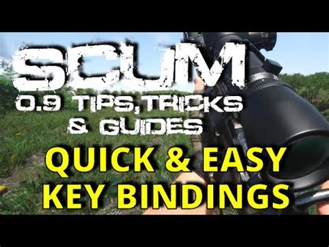 Easy Keybindings To Give You The Upper Hand Scum Tips Tricks