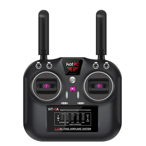 Hotrc HT-8A 2.4G 8CH RC передатчик FHSS и 8CH приемник с коробкой для ...
