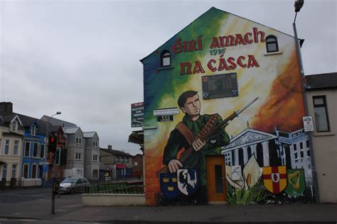 walking  falls road belfast james hendicott