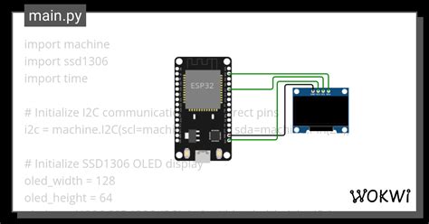 Display Date Time Wokwi ESP32 STM32 Arduino Simulator