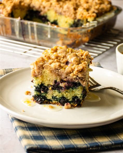 Blueberry Crumb Coffee Cake | Blue Jean Chef - Meredith Laurence