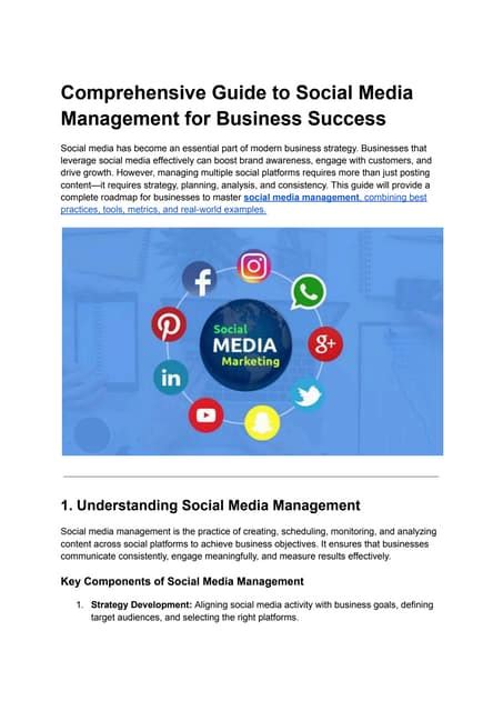How To Create Manual For Social Media Management