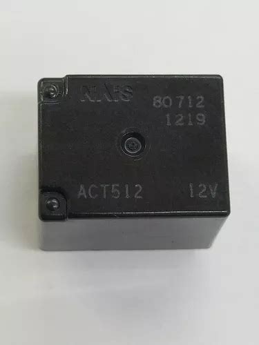 Relê 12v 20a 10 Pinos Act512 12 Kit C 05 Peças Frete Grátis