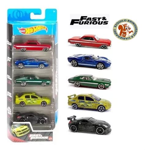 Pack De Hot Wheels Fast And Furious Velozes E Furiosos Frete Gr Tis