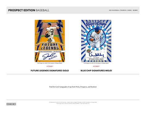 2025 Panini Prospect Edition Baseball Cards