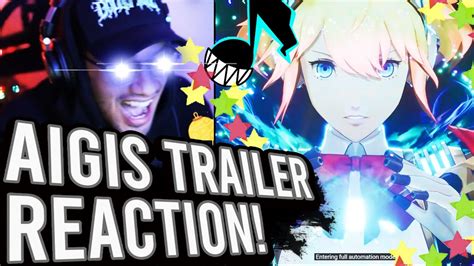 Persona Reload Aigis Trailer Reaction Youtube