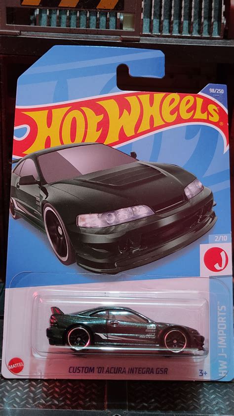 Hot Wheels Custom Acura Integra Gsr J Imports Scale Model Lazada Ph