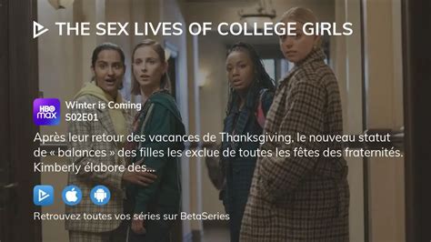 Vidéo Regarder The Sex Lives of College Girls saison épisode en streaming complet