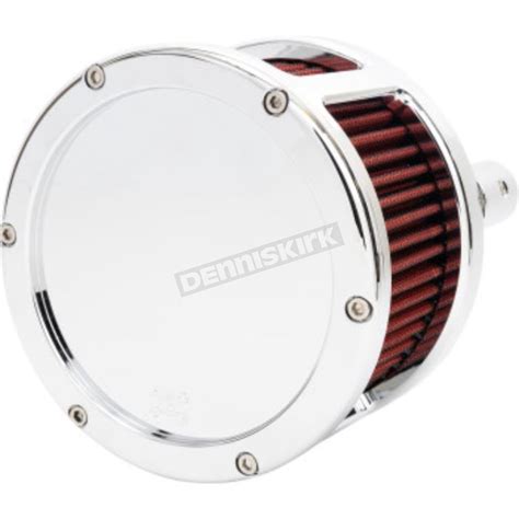 Feuling Parts Chrome Ba Race Series Air Cleaner Kit W Solid Cover And