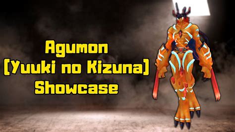 Agumon Bond Of Bravery Yuuki No Kizuna Showcase Digimon Masters