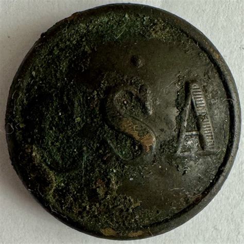 CS 81 | Confederate "CSA" General Service Coat Button | CivilWarButtons.com