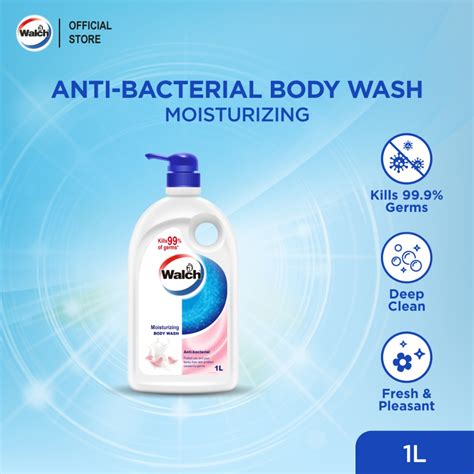 Walch Anti Bacterial Body Wash Moisturizing 1l Shopee Malaysia