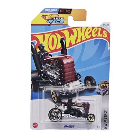 Hot Wheels Dragtor Let S Race Netflix Mini Hunts