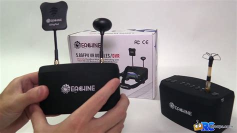 Eachine EV800D FPV Video Goggles Review - YouTube