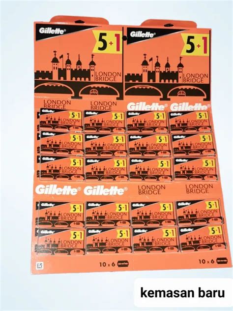 Silet London Bridge Original 1 Papan Isi 20pack Silet Tajamsilet