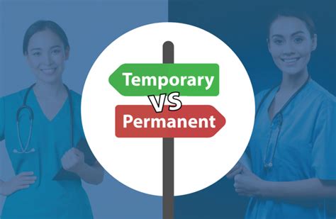 Permanent Versus Temporary Roles