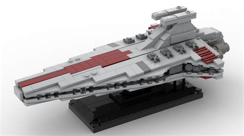 Lego Moc Midi Scale Venator Class Destroyer By Thebricktrooper Rebrickable Build With Lego