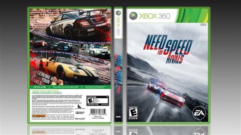 NEED FOR SPEED RIVALS Xbox 360 Box Art Cover by LOoOP