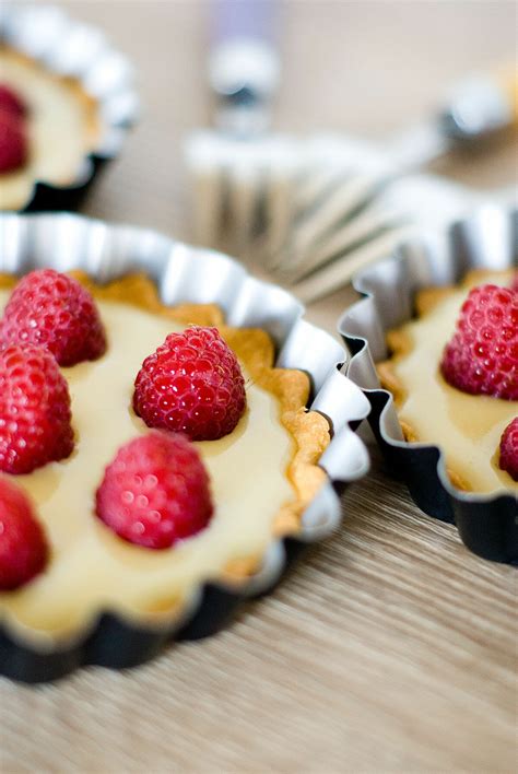 Tartelettes Framboises Chocolat Blanc Lilie Bakery