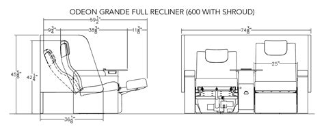 Cinema Chair: Odeon Grande Full Recliner | Camatic Seating