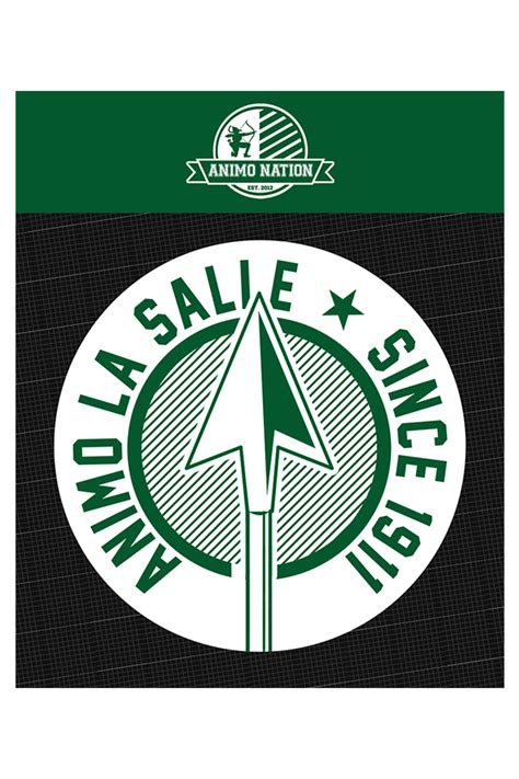 Animo La Salle Sticker Animo Nation