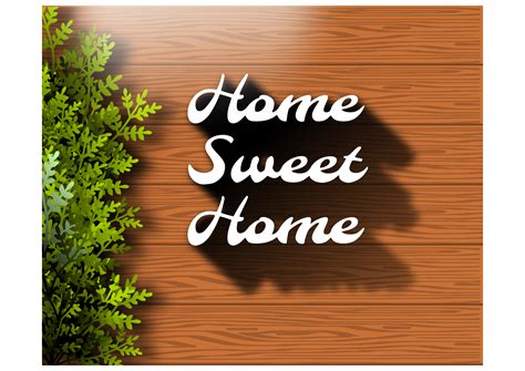 Clipart - Home sweet home