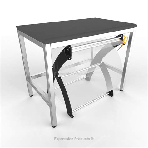 Bubble Wrap Roll Dispenser Stand Designed To Fit Under Packing Bench